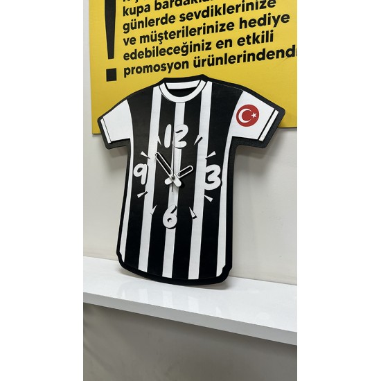 Kişiselleştirilebilir Taraftar Forma Duvar Saati 