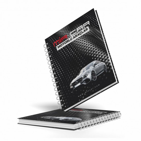 Özel Tasarım Tarihsiz Telli Defter